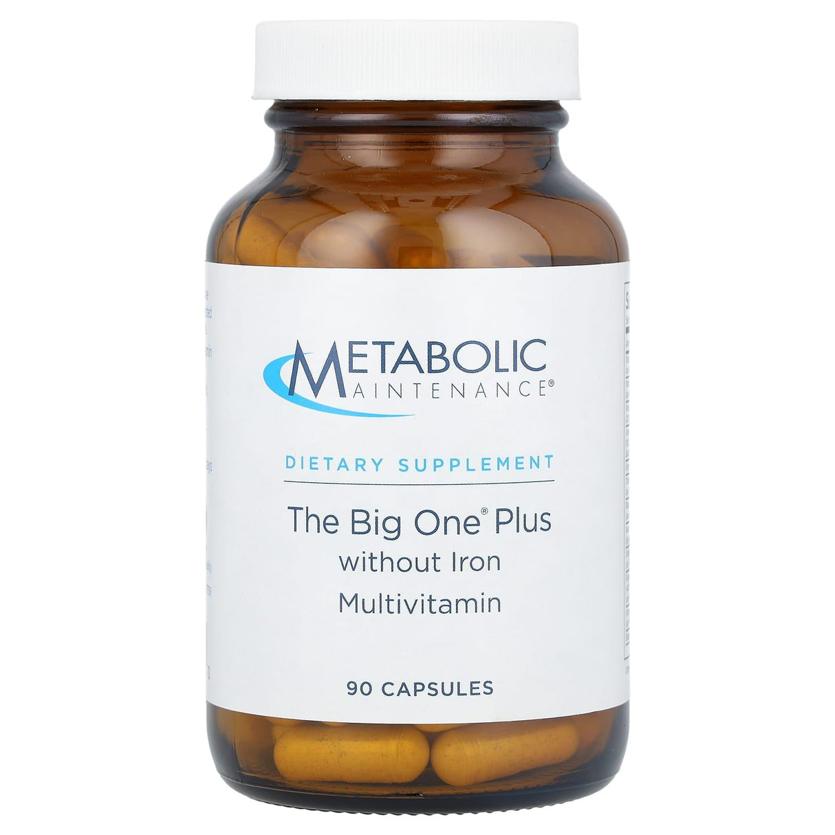 Metabolic Maintenance, The Big One Plus, Without Iron Multivitamin , 90 Capsules - Supply Center USA