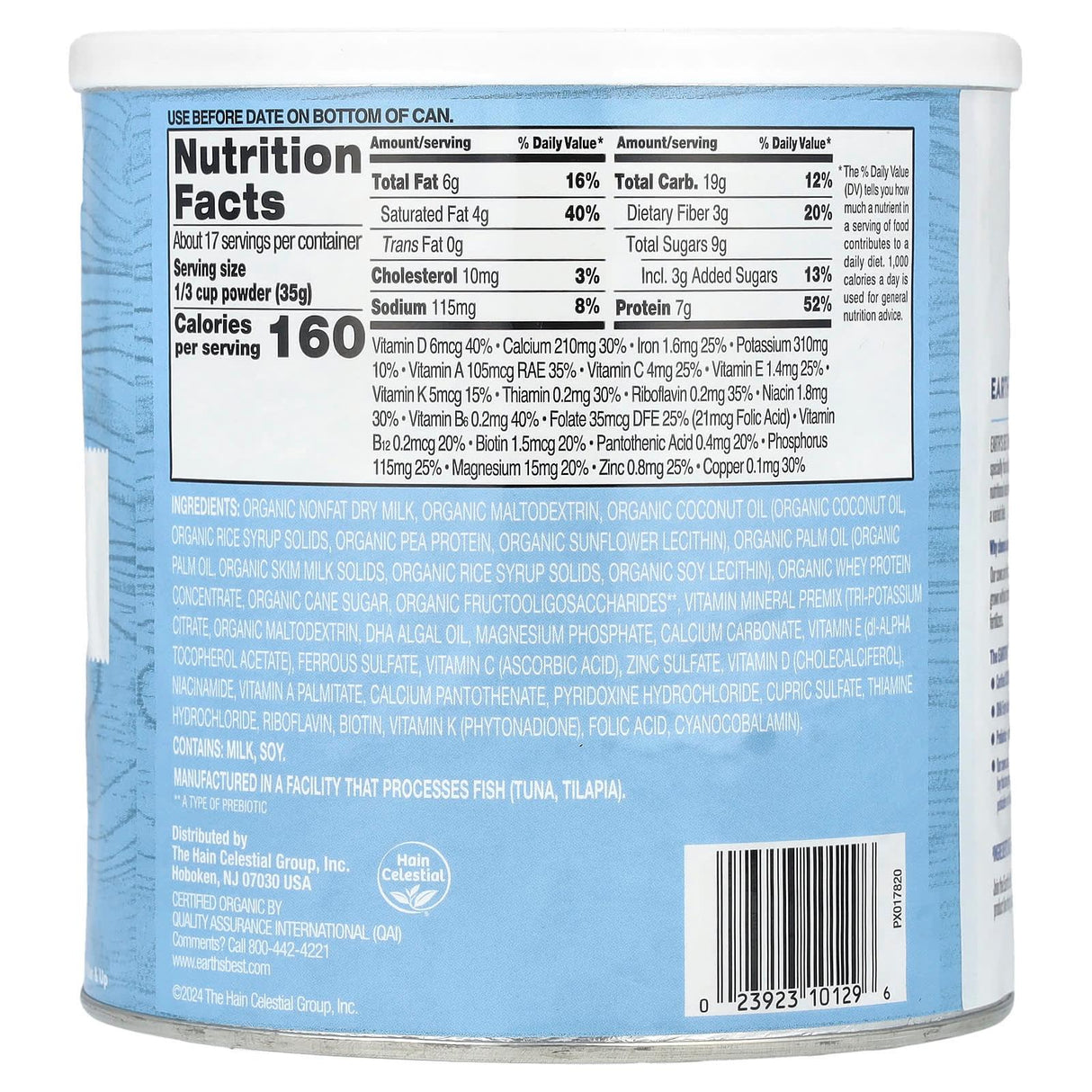 Earth's Best, Organic Toddler Milk Drink Powder, 1 Year & Up, 21 oz (595 g) - Supply Center USA