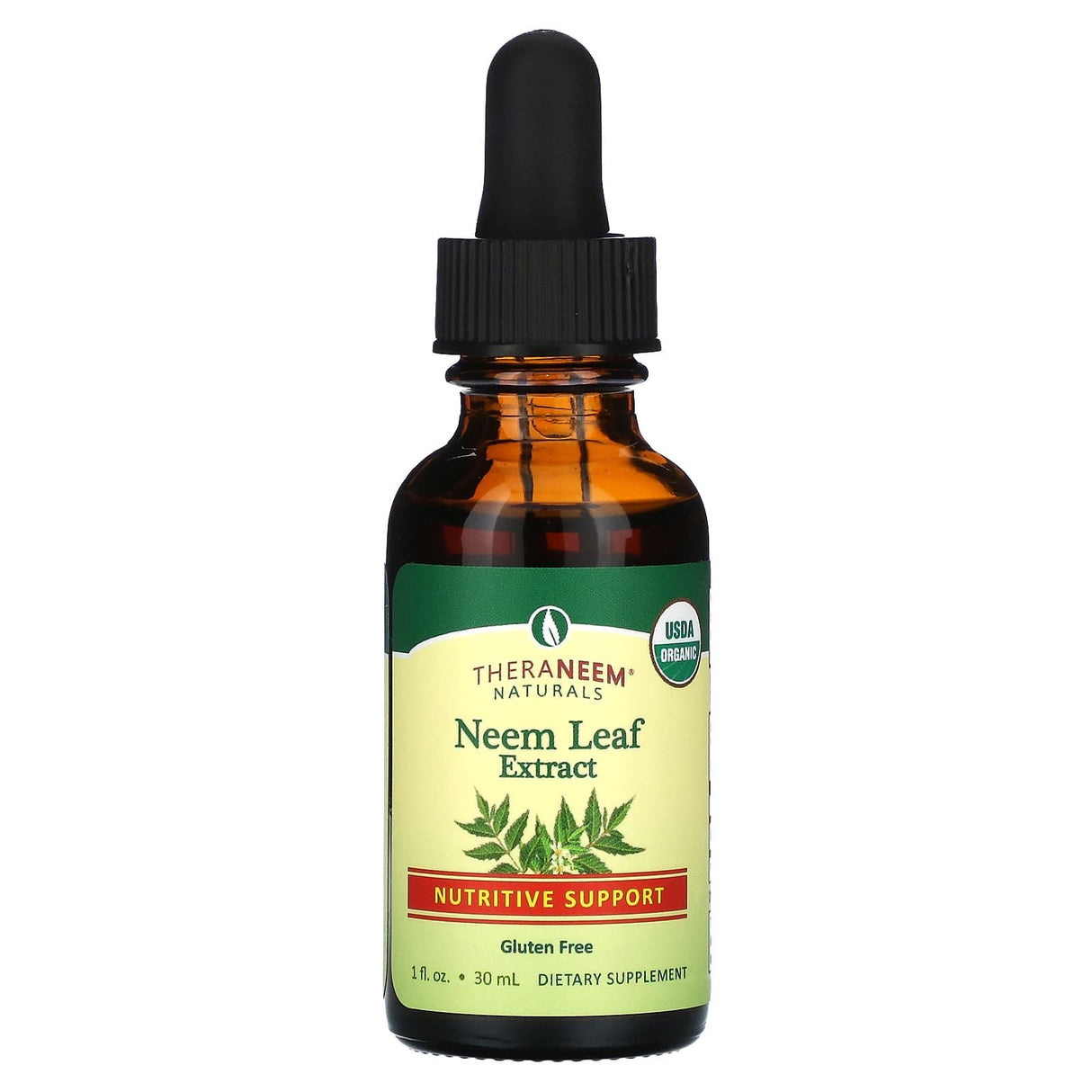 Organix South, Theraneem Naturals, Neem Leaf Extract, Nutritive Support, 1 fl oz (30 ml) - Supply Center USA