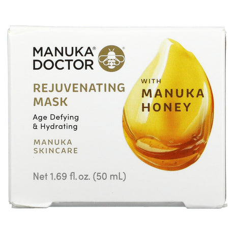 Manuka Doctor, Rejuvenating Beauty Mask with Manuka Honey, 1.69 fl oz (50 ml) - Supply Center USA