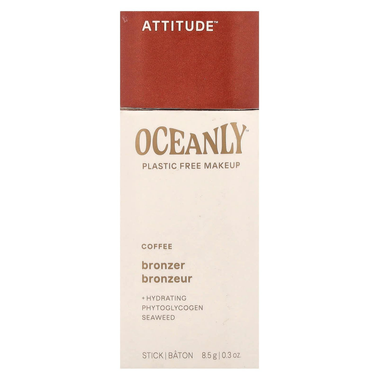 ATTITUDE, Oceanly™, Bronzer, Coffee, 0.3 oz (8.5 g) - Supply Center USA