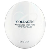 Enough, Collagen, Whitening Moisture Two Way Cake, SPF 28 PA++, #21, 26 g - Supply Center USA