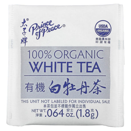 Prince of Peace, Organic, Jasmine Green Tea, 100 Tea Bags, 6.35 oz (180 g) - Supply Center USA