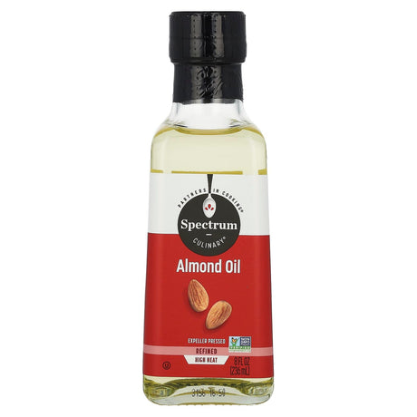 Spectrum Culinary, Almond Oil, Refined, 8 fl oz (236 ml) - Supply Center USA