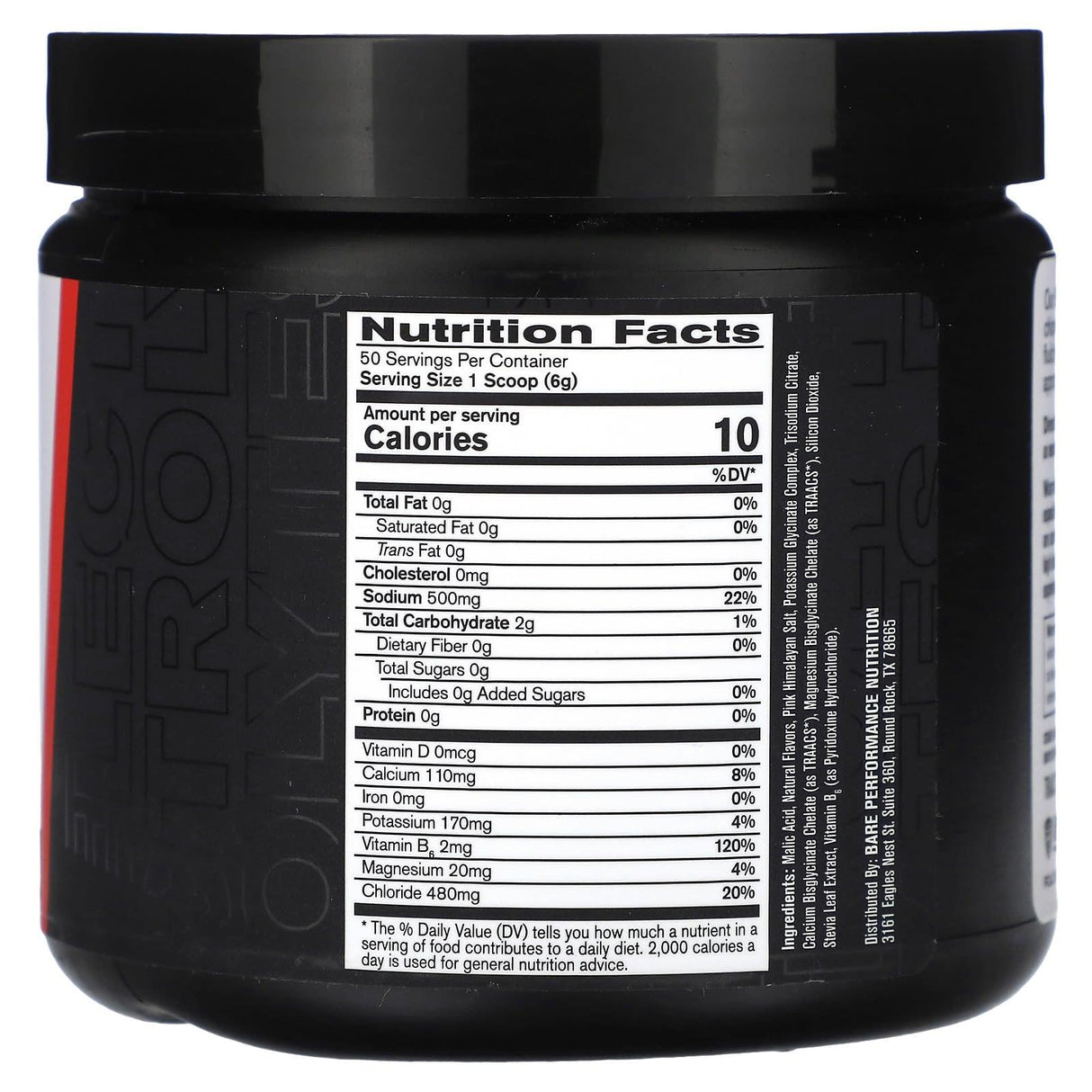 Bare Performance Nutrition, Electrolytes, Hydration Drink Mix, Strawberry, 10.2 oz (290 g) - Supply Center USA