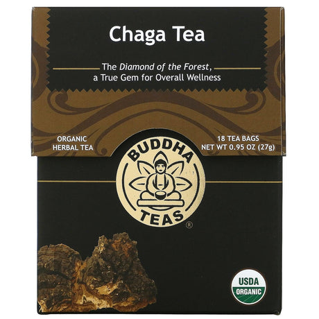 Buddha Teas, Organic Herbal Tea, Nettle Leaf, 18 Tea Bags, 0.83 oz (24 g) - Supply Center USA