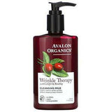 Avalon Organics, Wrinkle Therapy, With CoQ10 & Rosehip, Cleansing Milk, 8.5 fl oz (251 ml) - Supply Center USA