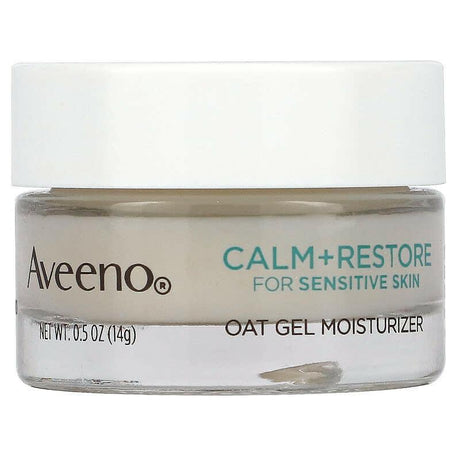 Aveeno, Calm + Restore, Oat Gel Moisturizer, Fragrance Free, 1.7 oz (48 g) - Supply Center USA