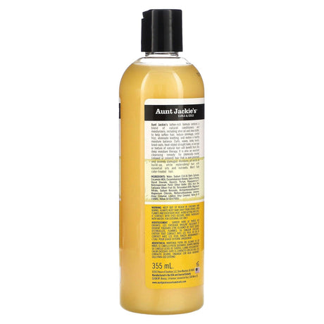 Aunt Jackie's Curls & Coils, Oh So Clean!, Moisturizing & Softening Shampoo, 12 fl oz (355 ml) - Supply Center USA