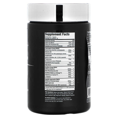 MuscleSport, Black Series, Thermal, 30 Capsules - Supply Center USA