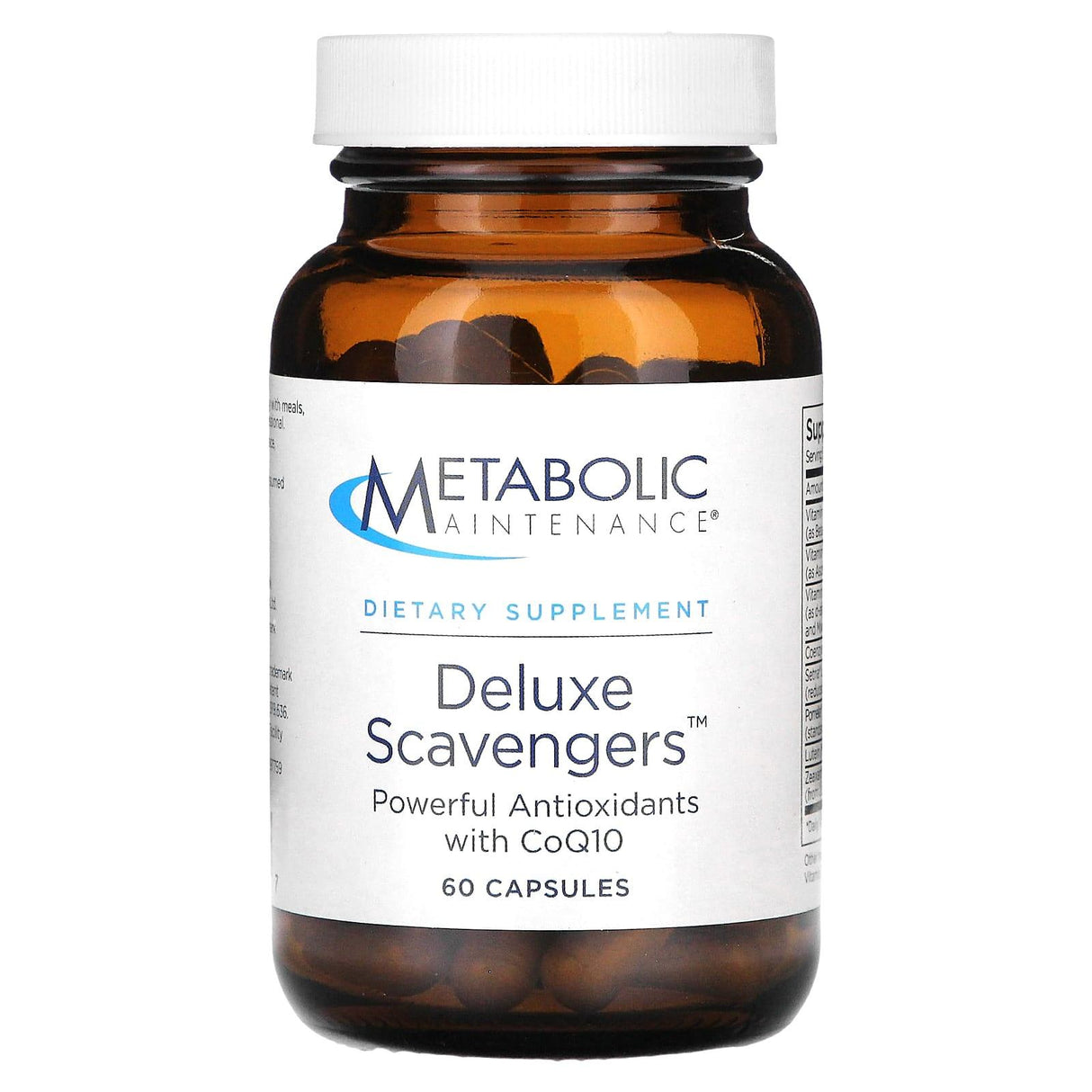 Metabolic Maintenance, Deluxe Scavengers, 60 Capsules - Supply Center USA