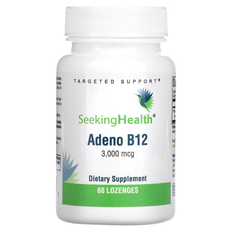 Seeking Health, Adeno B12, 3,000 mcg, 60 Lozenge - Supply Center USA