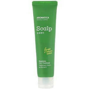 Aromatica, Rosemary 3-in-1 Scalp Treatment, 3.72 fl oz (110 ml) - HealthCentralUSA