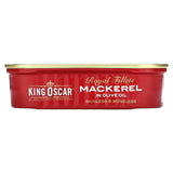 King Oscar, Royal Fillets, Mackerel In Olive Oil, 6 Pack, 4.05 oz (115 g) Each - Supply Center USA