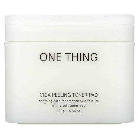 One Thing, Cica Peeling Toner Pad, 6.34 oz (180 g) - Supply Center USA