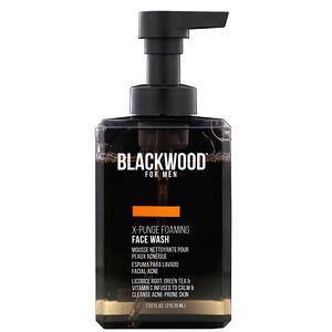 Blackwood For Men, X-Punge, Foaming Face Wash, For Men, 7.32 fl oz (216.35 ml) - Supply Center USA