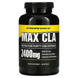 Primaforce, Max CLA, 800 mg, 180 Softgels - Supply Center USA