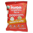 IWON Organics, Organic Protein Popcorn, White Truffles & Sea Salt, 8 Bags, 1 oz (28 g) Each - Supply Center USA