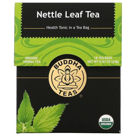 Buddha Teas, Organic Herbal Tea, Milk Thistle, 18 Tea Bags, 0.95 oz (27 g) - Supply Center USA