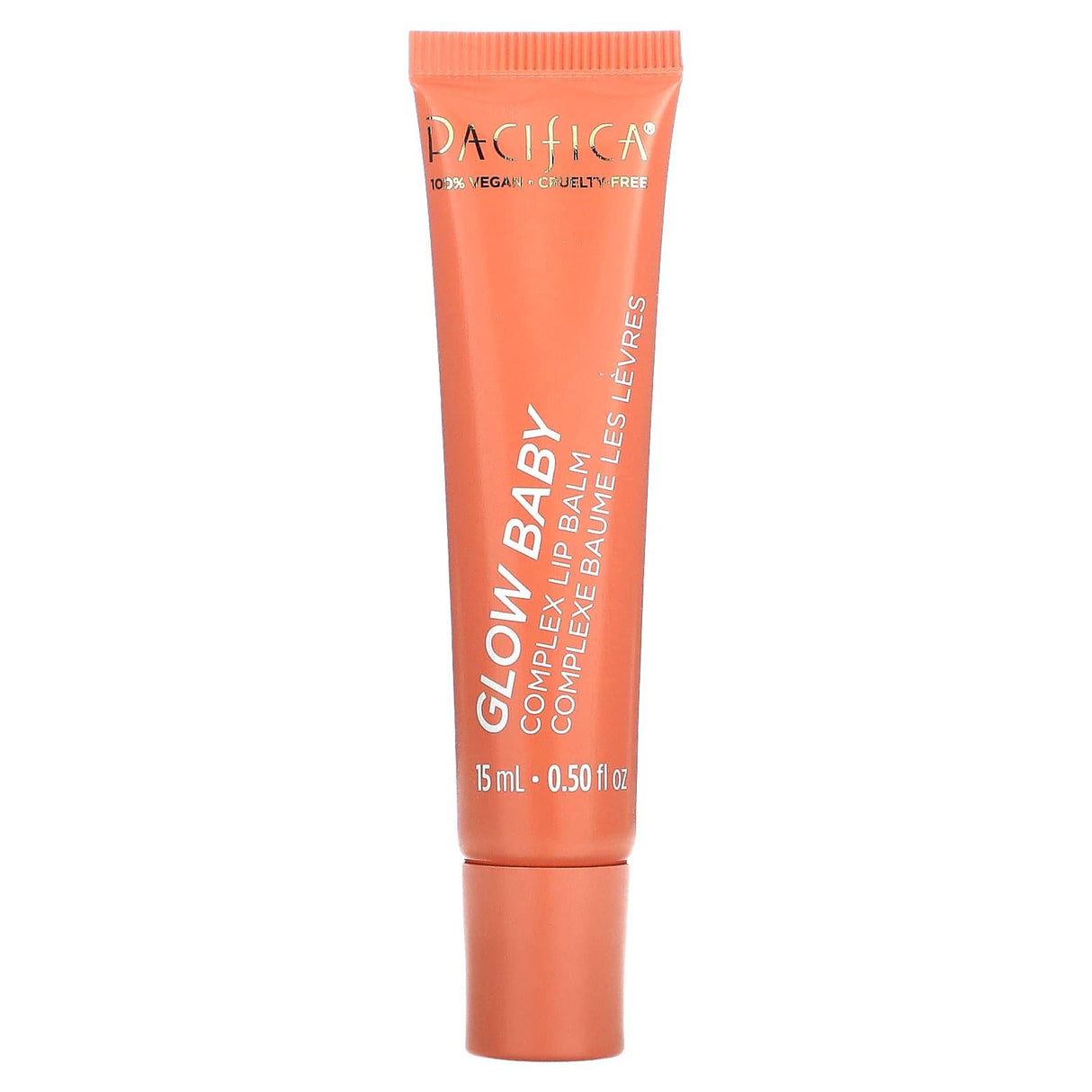 Pacifica, Glow Baby, Complex Lip Balm, Orange Dreamsicle, 0.50 fl oz (15 ml) - Supply Center USA