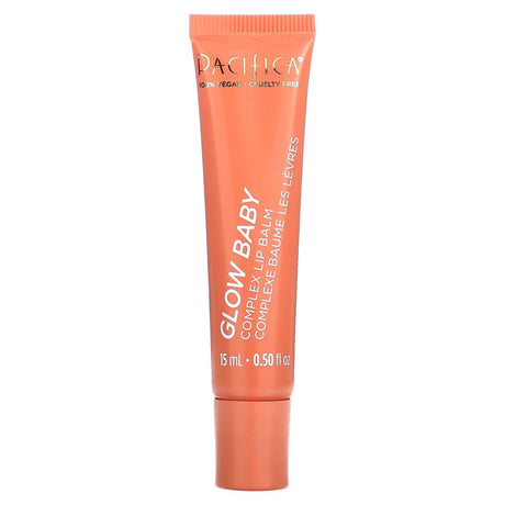 Pacifica, Glow Baby, Complex Lip Balm, Orange Dreamsicle, 0.50 fl oz (15 ml) - Supply Center USA