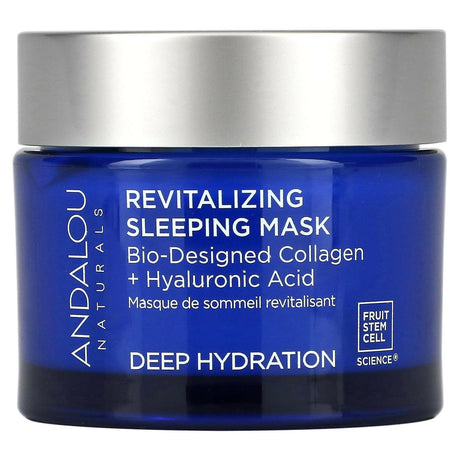 Andalou Naturals, Revitalizing Sleeping Beauty Mask, 1.7 fl oz (50 ml) - Supply Center USA