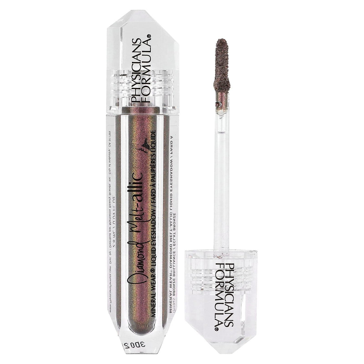 Physicians Formula, Mineral Wear, Diamond Melt-allic Liquid Eyeshadow, Bronze Brilliance, 0.09 fl oz (2.8 ml) - Supply Center USA