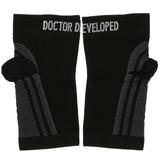 Doctor Arthritis, Copper Foot Sleeve & Handbook, Small, Black, 1 Pair - Supply Center USA