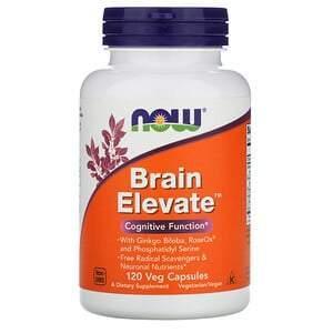 Now Foods, Brain Elevate, 120 Veg Capsules - Supply Center USA