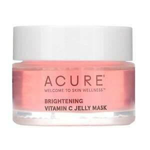 Acure, Brightening, Vitamin C Jelly Beauty Mask, 1 fl oz (30 ml) - HealthCentralUSA