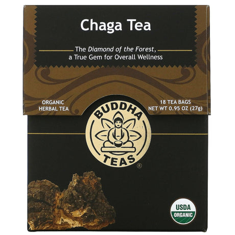 Buddha Teas, Organic Herbal Tea, Milk Thistle, 18 Tea Bags, 0.95 oz (27 g) - Supply Center USA