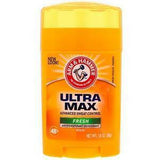 Arm & Hammer, UltraMax, Antiperspirant Solid Deodorant, For Men, Fresh, 1.0 oz (28 g) - Supply Center USA