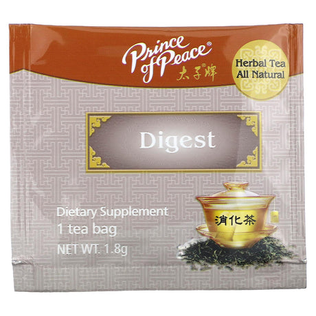 Prince of Peace, Herbal Tea, Digest, 18 Tea Bags, 1.14 oz (32.4 g) - Supply Center USA