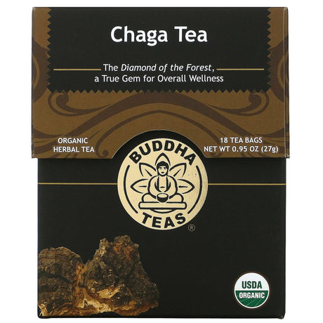 Buddha Teas, Organic Herbal Tea, Lavender, 18 Tea Bags, 0.83 oz (24 g) - Supply Center USA