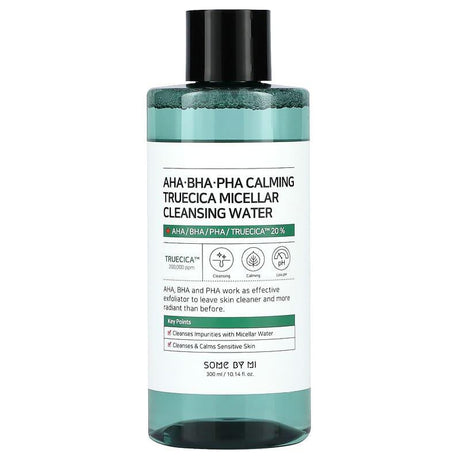 SOME BY MI, Calming Truecica Micellar Cleansing Water, 10.14 fl oz (300 ml) - Supply Center USA