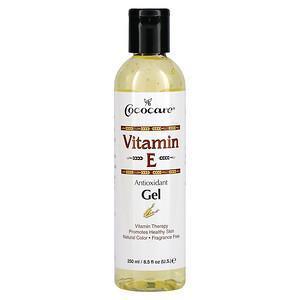 Cococare, Vitamin E Antioxidant Gel, 8.5 fl oz (250 ml) - Supply Center USA