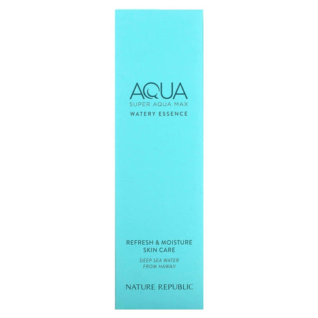 Nature Republic, Super Aqua Max , Watery Essence, 1.69 fl oz (50 ml) - Supply Center USA