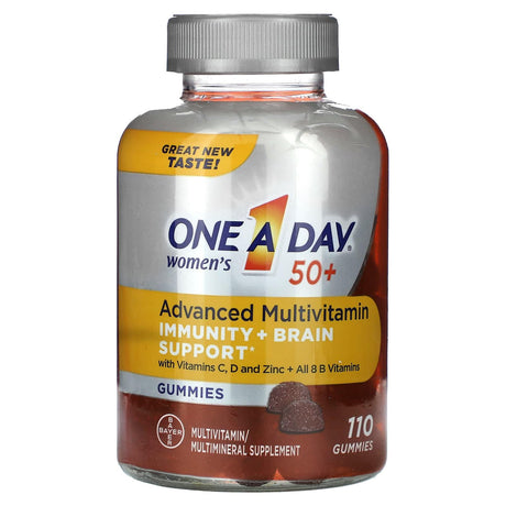 One-A-Day, Women's 50+, Advanced Multivitamin, 110 Gummies - Supply Center USA