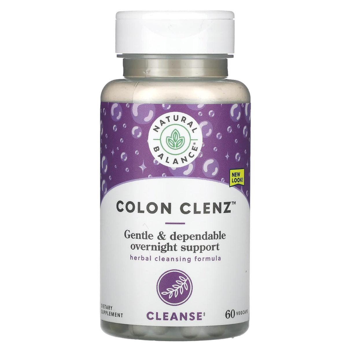 Natural Balance, Colon Clenz, 60 VegCaps - Supply Center USA