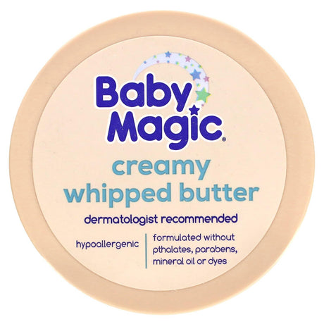 Baby Magic, Creamy Whipped Butter, Vanilla & Oat , 8.4 oz (240 g) - Supply Center USA