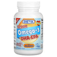 Deva, Vegan Omega-3 DHA-EPA, Delayed Release, 90 Vegan Caps - Supply Center USA