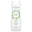 ATTITUDE, Super Leaves Science, Shower Gel, Nourishing, Olive Leaves, 16 fl oz (473 ml) - Supply Center USA