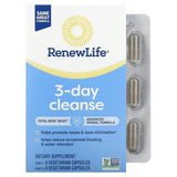 Renew Life, 3-Day Cleanse , 12 Vegetarian Capsules - Supply Center USA