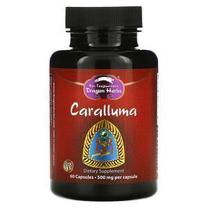 Dragon Herbs, Caralluma, 500 mg, 60 Capsules - Supply Center USA