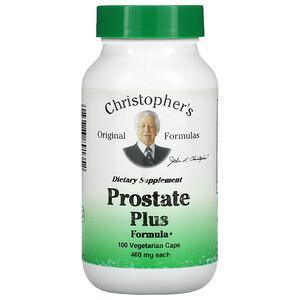 Christopher's Original Formulas, Prostate Plus Formula, 460 mg, 100 Vegetarian Caps - Supply Center USA