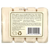 A La Maison de Provence, Hand & Body Bar Soap, Pure Coconut, 4 Bars, 3.5 oz Each