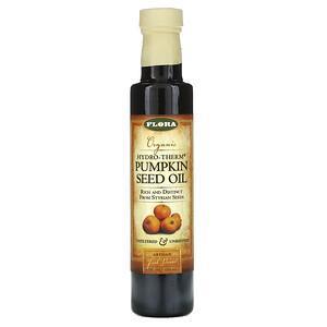 Flora, Organic Hydro-Therm Pumpkin Seed Oil, 8.5 fl oz (250 ml) - Supply Center USA