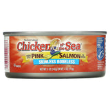 Chicken of the Sea, Chunk Style Pink Salmon In Water, Skinless/Boneless, 4 Pack, 5 oz (142 g) Each - Supply Center USA