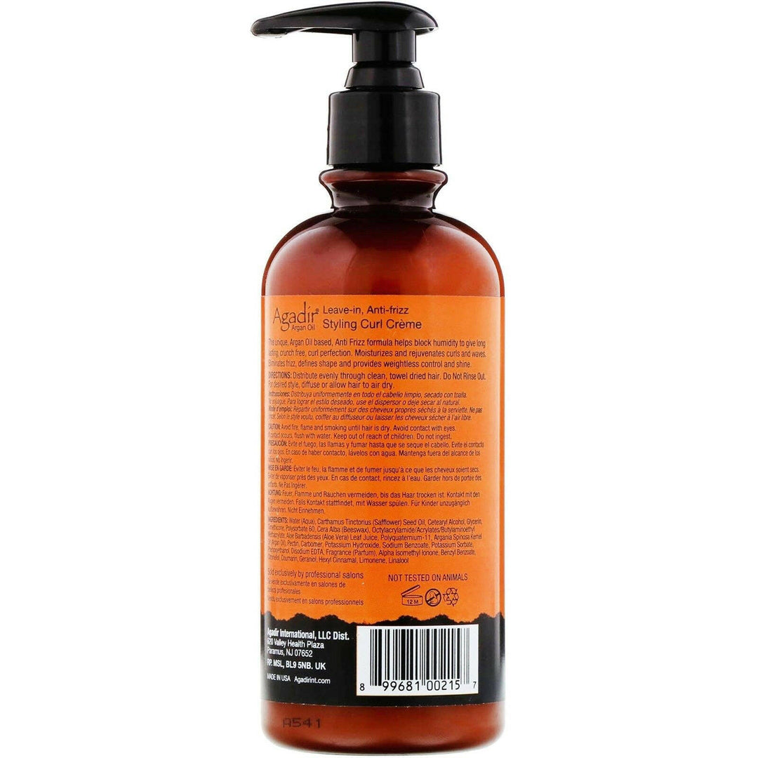 Agadir, Argan Oil, Styling Curl Creme, 10 fl oz (295.7 ml) - HealthCentralUSA