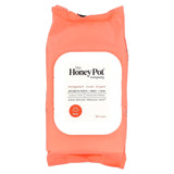 The Honey Pot Company, Bergamot Rose Wipes, 30 Count